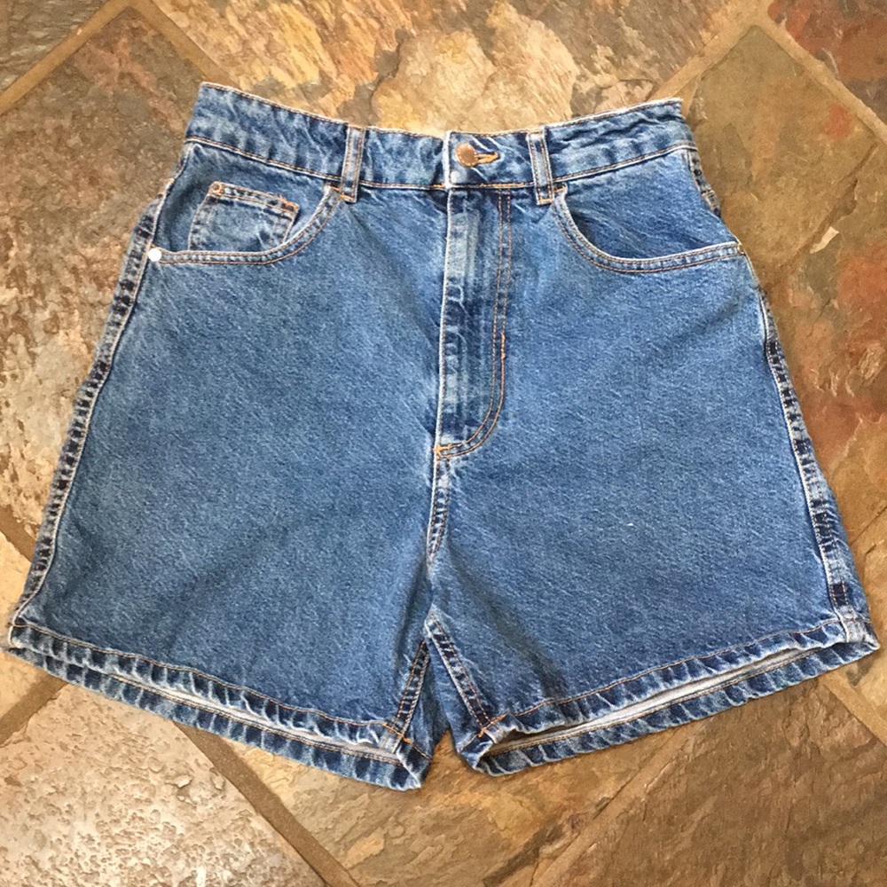 Zara High Rise Jean Shorts